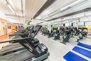Fitnes oz. oprema za telovadbo v nastanitvi InterContinental Wien by IHG