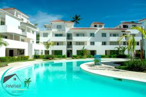 Fotografie z fotogalerie ubytování Pool Terrace, Deluxe E1, Close to Beach, 2Br, 2Bt v destinaci Punta Cana