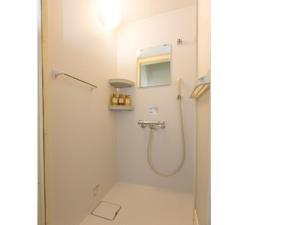 a bathroom with a shower and a sink at OGAL INN - Vacation STAY 01746v in Shiwa +33 photos