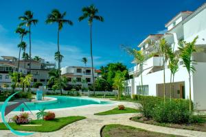 Fotografie z fotogalerie ubytování Pool Terrace, Deluxe E1, Close to Beach, 2Br, 2Bt v destinaci Punta Cana