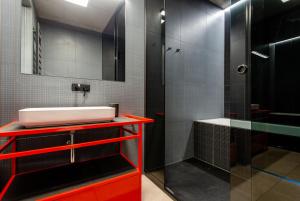 Kúpeľňa v ubytovaní Super-Apartamenty International Fair