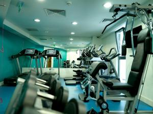 Fitness centrum a/nebo fitness zařízení v ubytování Hotel Indigo Liverpool by IHG