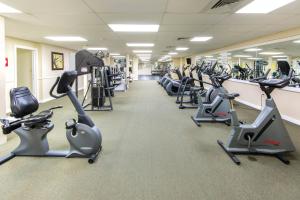 Fitness centar i/ili fitness sadržaji u objektu Holiday Inn Club Vacations Oak n Spruce Resort in the Berkshires