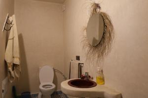 Kylpyhuone majoituspaikassa Dar Adouss