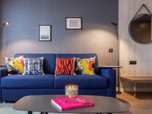 Гостиная зона в Novotel Deauville Plage