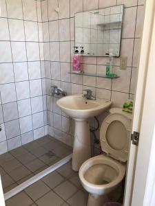 Koupelna v ubytování Xiao Jinmen Homestay
