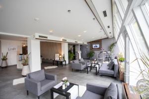 Posezení v ubytování Das Loft Hotel Willingen