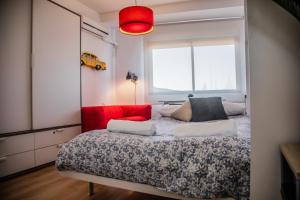 Postel nebo postele na pokoji v ubytování FIBES Apart Loft by Valcambre