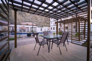 Patio nebo venkovní prostory v ubytování Riyam Hotel