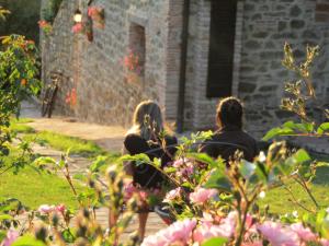 A garden outside EcoResort Il Cantico della Natura