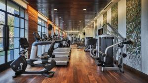 Fitness centrum a/nebo fitness zařízení v ubytování Four Seasons Hotel Austin