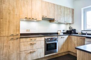 
Una cocina o zona de cocina en Brussels Bright Design Residence
