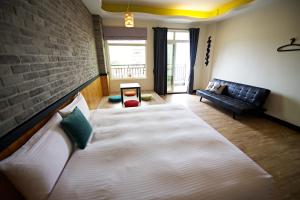 Letto o letti in una camera di 荷風民宿