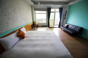 Letto o letti in una camera di 荷風民宿