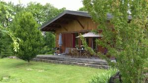 Zahrada ubytování Gîte des Conquettes