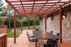 Patio nebo venkovní prostory v ubytování El Refugi de les Basses