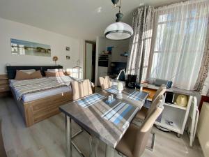 Χώρος καθιστικού στο Ferienapartment 38 Sonnenwald