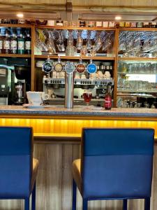 Ο χώρος του lounge ή του μπαρ στο Le Chardon Bleu
