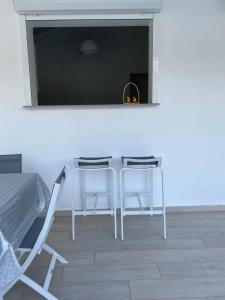 Balkón nebo terasa v ubytování Les Trésors de Laurëlia