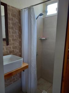 Koupelna v ubytování Monoambiente en Colonia