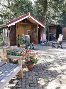 Zahrada ubytování Hoeve de Laan