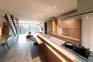 Khu vực lounge/bar tại Condominium ISHITEI Furano