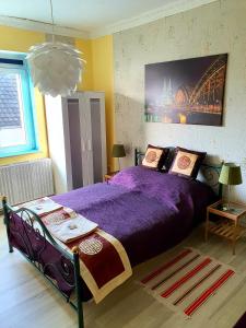 Postel nebo postele na pokoji v ubytování StayInCologne