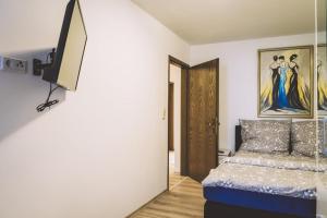 Postel nebo postele na pokoji v ubytování Ferienwohnung-lenne-Finnentrop