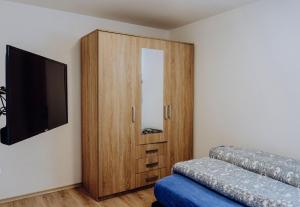 Postel nebo postele na pokoji v ubytování Ferienwohnung-lenne-Finnentrop