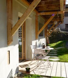 Zahrada ubytování Chalet PapaGna Apartment