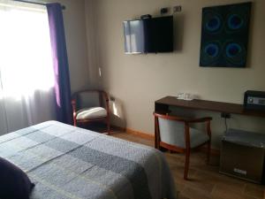 تلفاز و/أو أجهزة ترفيهية في Lodging Quirinal