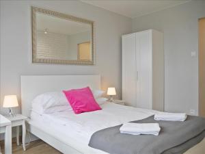 Postel nebo postele na pokoji v ubytování Bagno 154 City centre