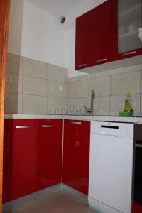 Kuchyň nebo kuchyňský kout v ubytování Pile Apartments 7