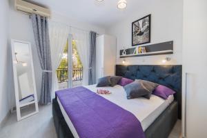 Posteľ alebo postele v izbe v ubytovaní Luxury Apartments Tafra + 37 fotografií