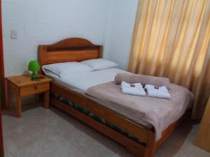Nirvana House Calima Darien客房内的一张或多张床位