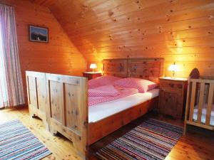 Postel nebo postele na pokoji v ubytování Ferienhaus "Zur alten Schmiede"