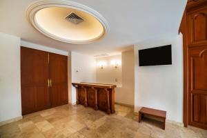 TV a/nebo společenská místnost v ubytování Hotel Imperial