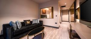 Uma área de estar em MENALO HOTEL PREMIUM ISTANBUL AIRPORT