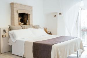 Cama o camas de una habitación en Il Claustro - Bed and breakfast