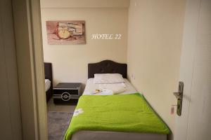 Postel nebo postele na pokoji v ubytování Otel 22 Edirne