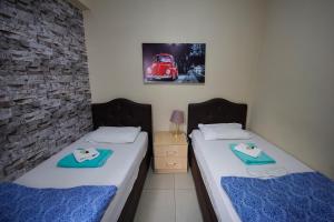 Postel nebo postele na pokoji v ubytování Otel 22 Edirne