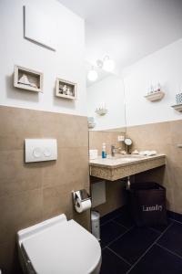 Koupelna v ubytování Ostseestrandliebe Villa Sanddorn Nr2