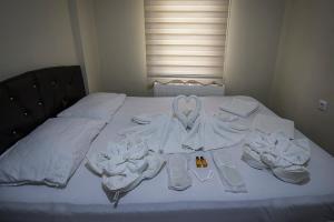Postel nebo postele na pokoji v ubytování Otel 22 Edirne