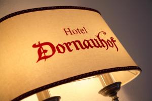 Certyfikat, podpis lub inny dokument wystawiony w obiekcie Hotel Dornauhof