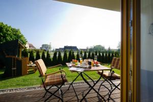 Zahrada ubytování Ostseestrandliebe Villa Sanddorn Nr2