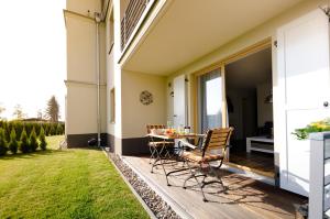 Zahrada ubytování Ostseestrandliebe Villa Sanddorn Nr2