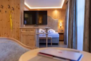 Telewizja i/lub zestaw kina domowego w obiekcie Hotel Dornauhof