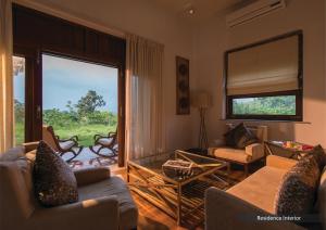 The Serai Bandipur的休息区