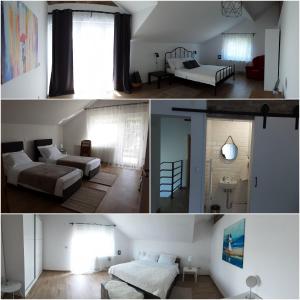 Postel nebo postele na pokoji v ubytování Villa Sorella Baranja