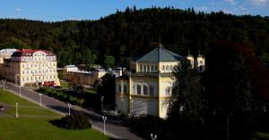 Landskap nær hotellet